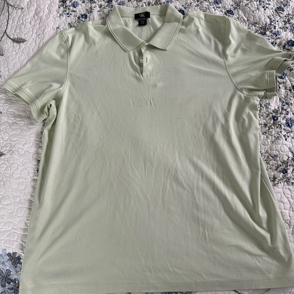 Calvin Klein Green Polo Shirt